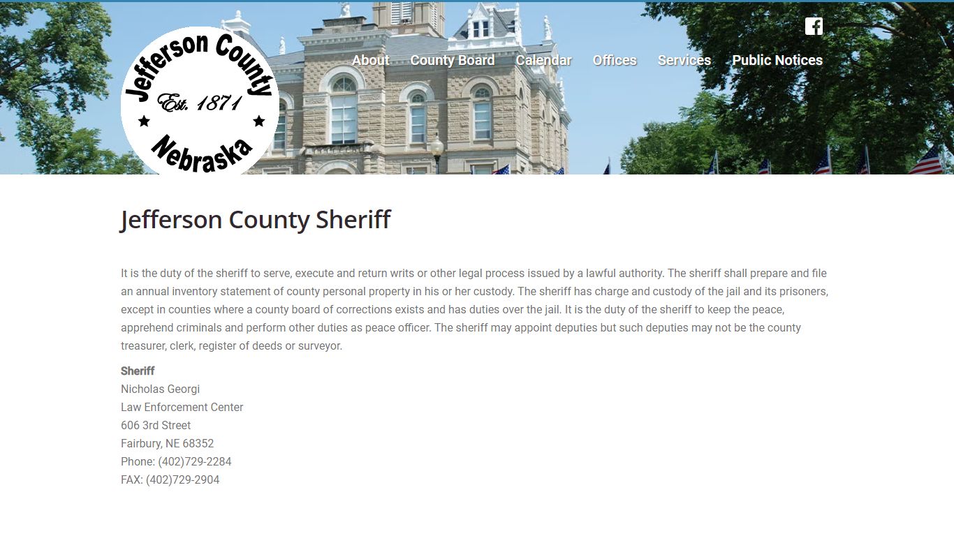 Jefferson County Sheriff